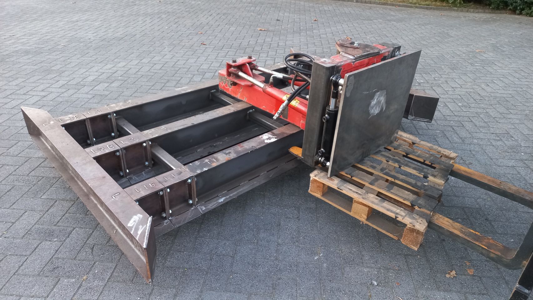 Vlakraam shovel