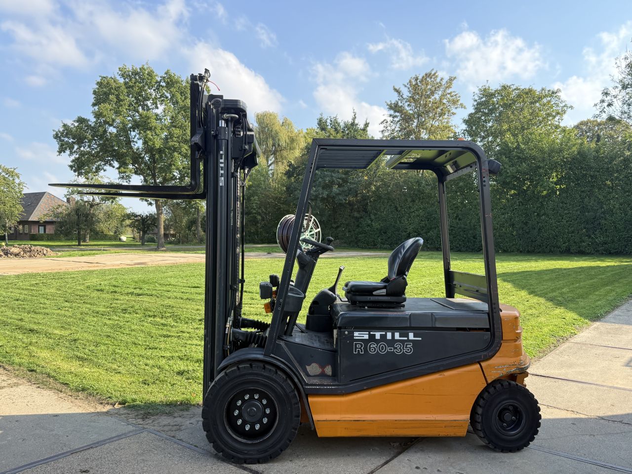 Still 3.5 tonner elektrische heftruck 3-delig 4 ventielen