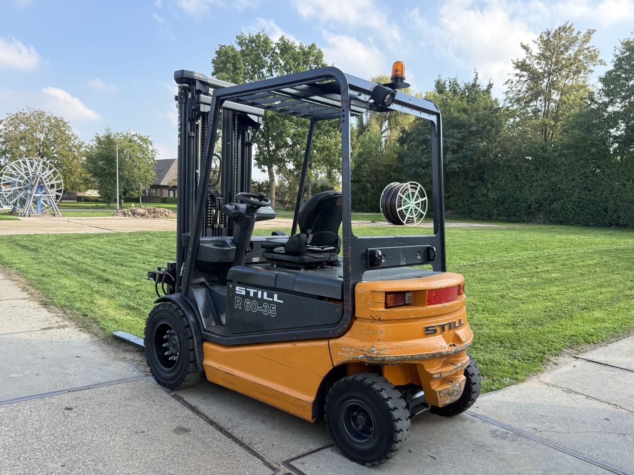 Still 3.5 tonner elektrische heftruck 3-delig 4 ventielen