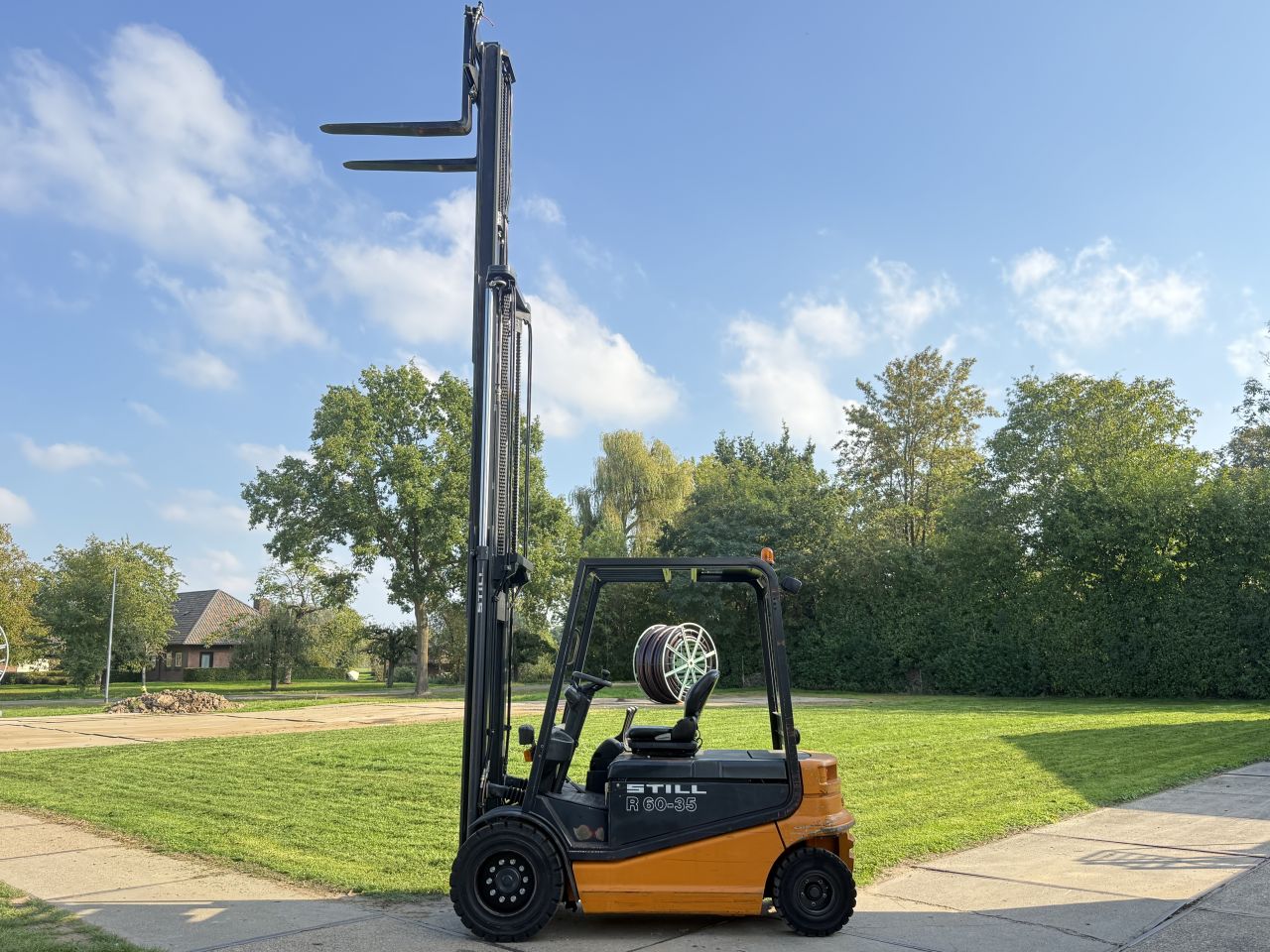 Still 3.5 tonner elektrische heftruck 3-delig 4 ventielen