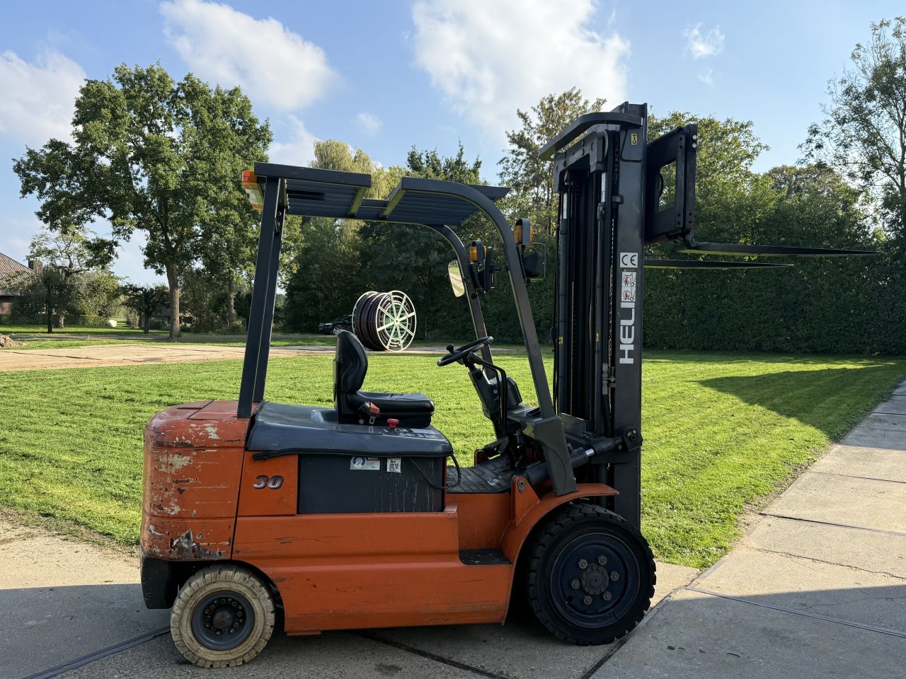 Heli 3000KG elektrisch triplo 5.4M freelift Sideshift 1800uur!!