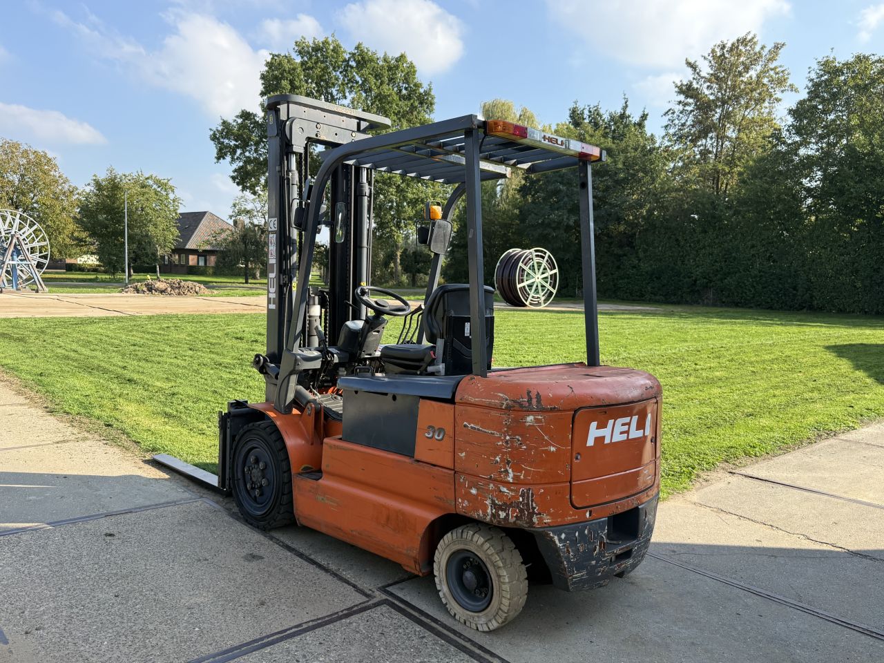 Heli 3000KG elektrisch triplo 5.4M freelift Sideshift 1800uur!!