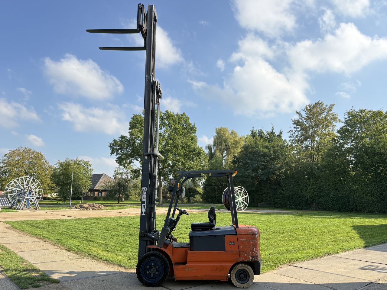 Heli 3000KG elektrisch triplo 5.4M freelift Sideshift 1800uur!!
