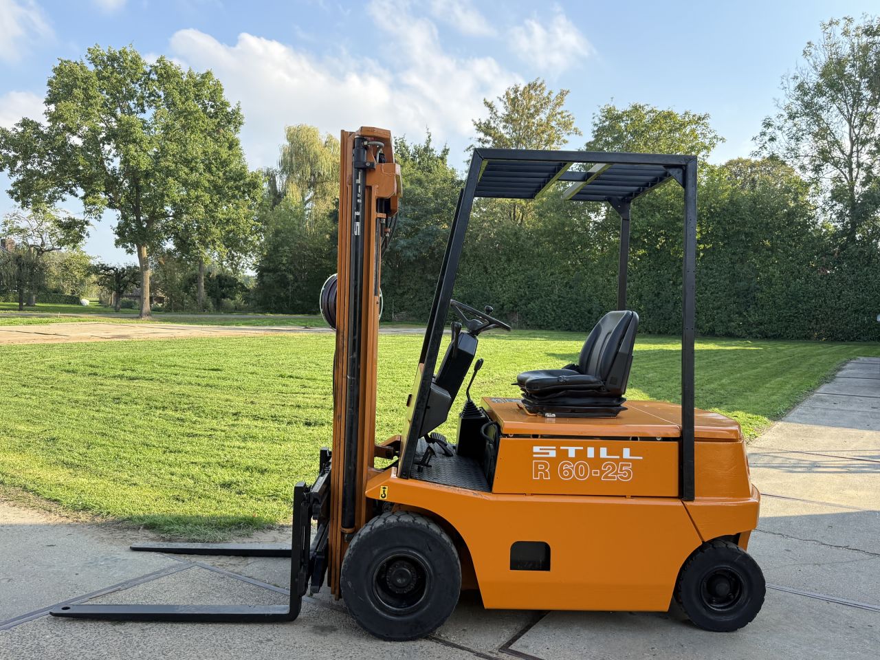 Still 2.5 tonner elektrisch triplo 5.1M Sideshift 2600uur