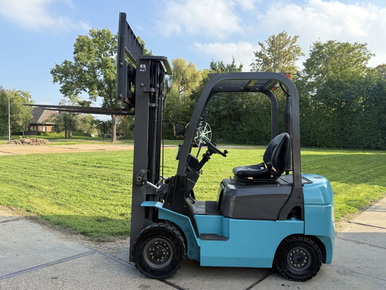 1.8 tonner diesel heftruck 3-delig 500cm Sideshift 3000uur