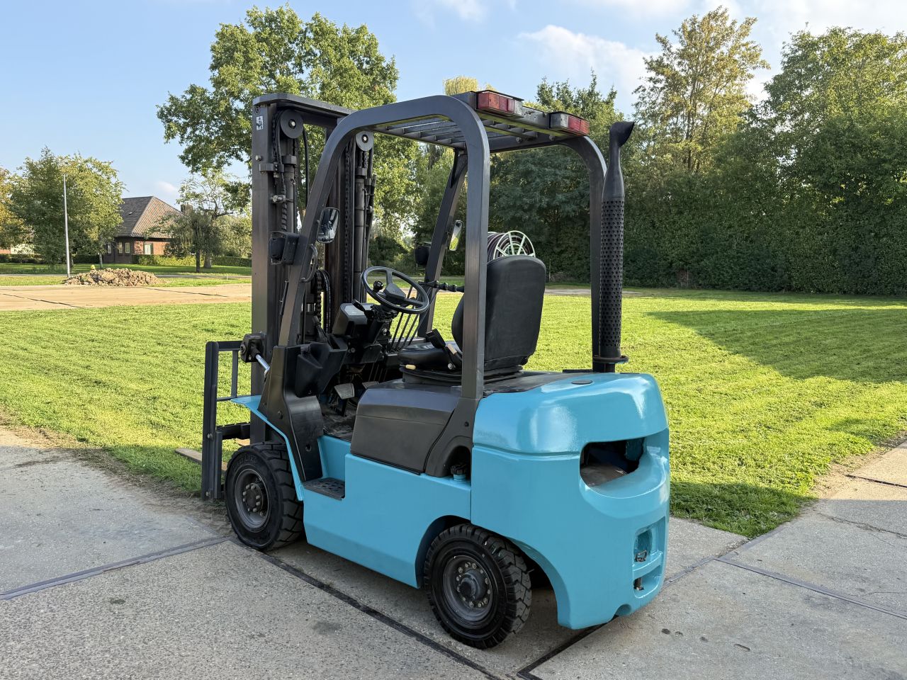 1.8 tonner diesel heftruck 3-delig 500cm Sideshift 3000uur