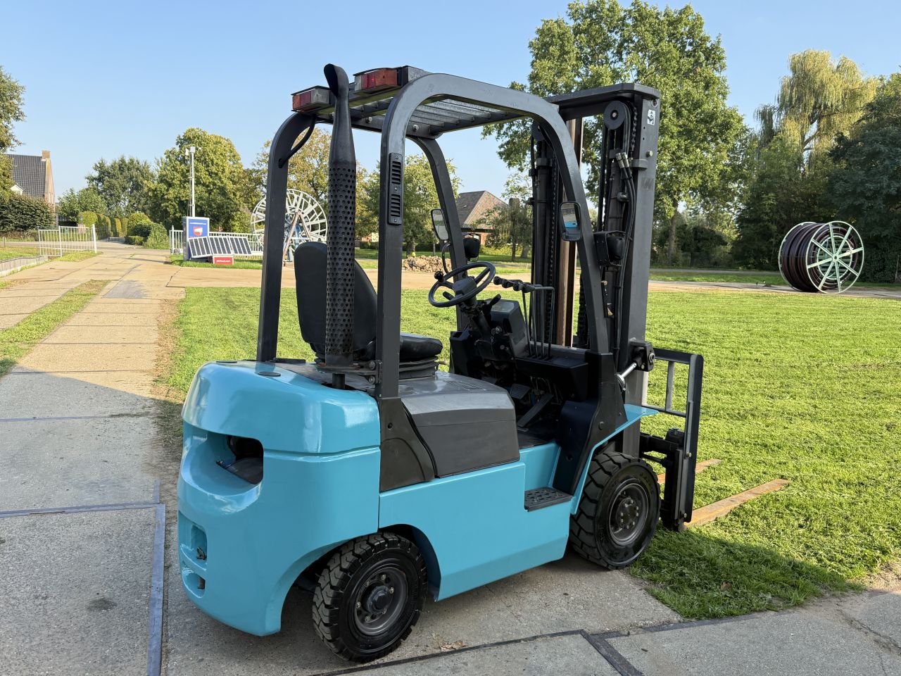 1.8 tonner diesel heftruck 3-delig 500cm Sideshift 3000uur