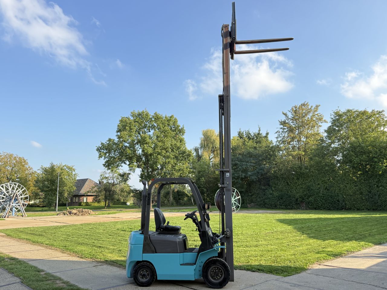 1.8 tonner diesel heftruck 3-delig 500cm Sideshift 3000uur
