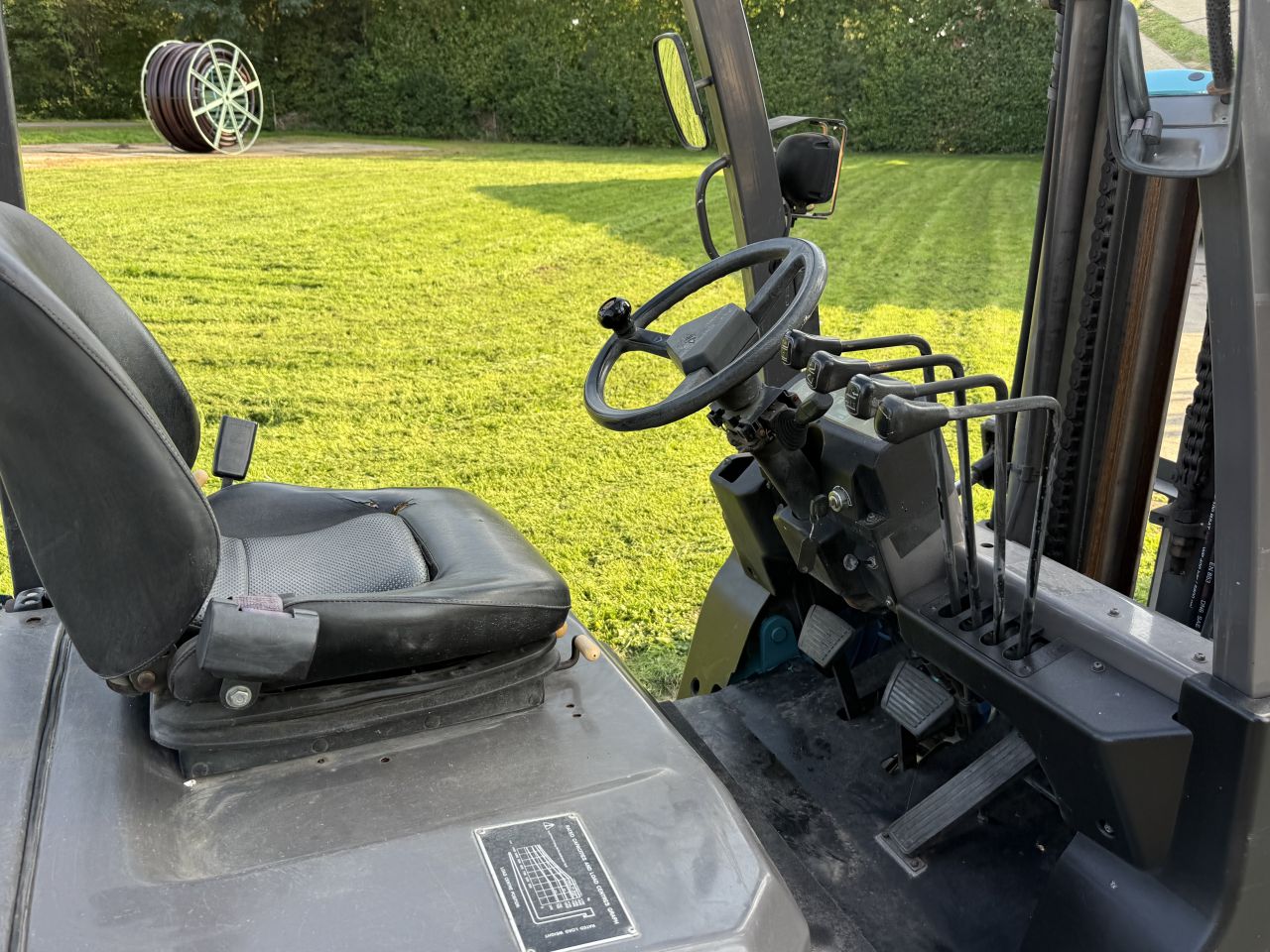 1.8 tonner diesel heftruck 3-delig 500cm Sideshift 3000uur