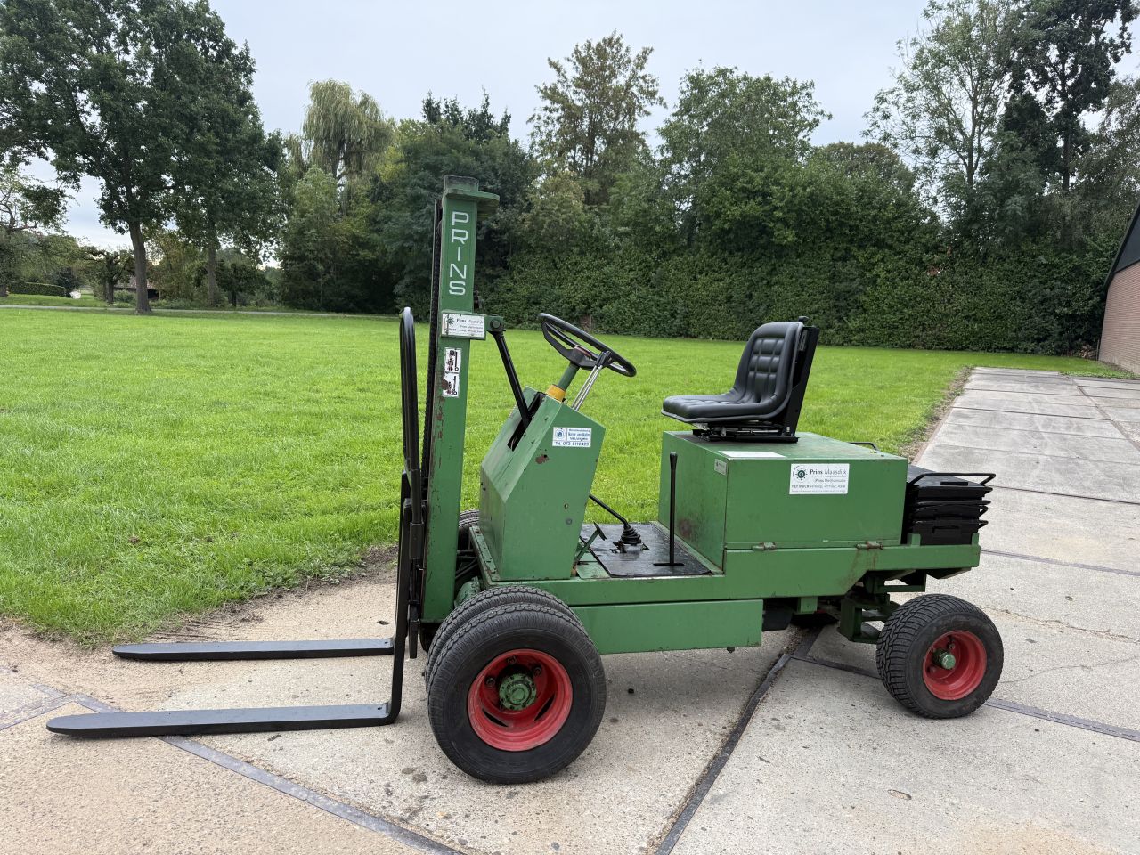 Prins 1000KG Ruwterrein heftruck Kubota 3 cilinder diesel