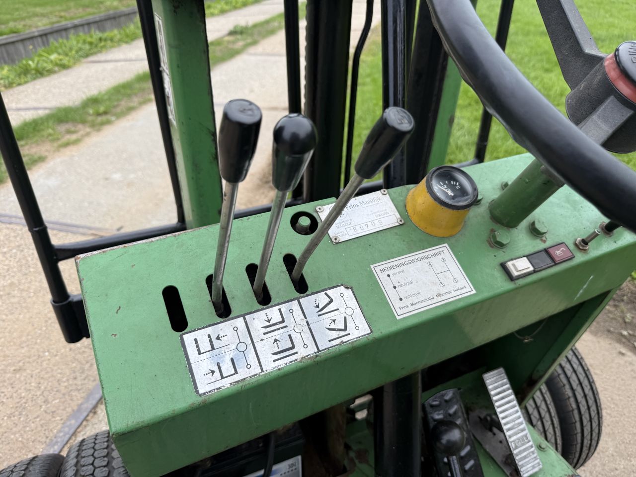 Prins 1000KG Ruwterrein heftruck Kubota 3 cilinder diesel