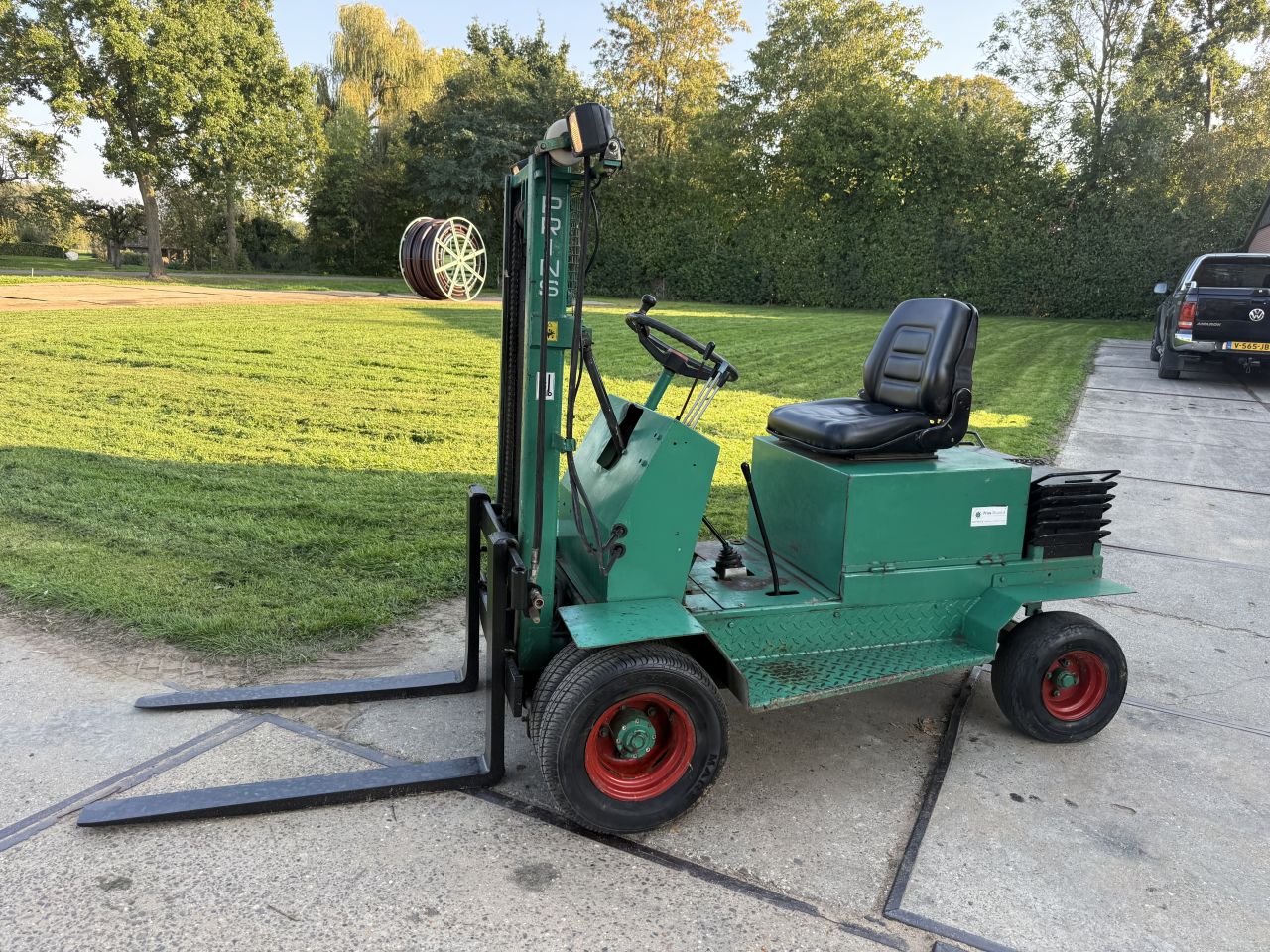 Prins 1000KG Ruwterrein heftruck Kubota 3 cilinder diesel