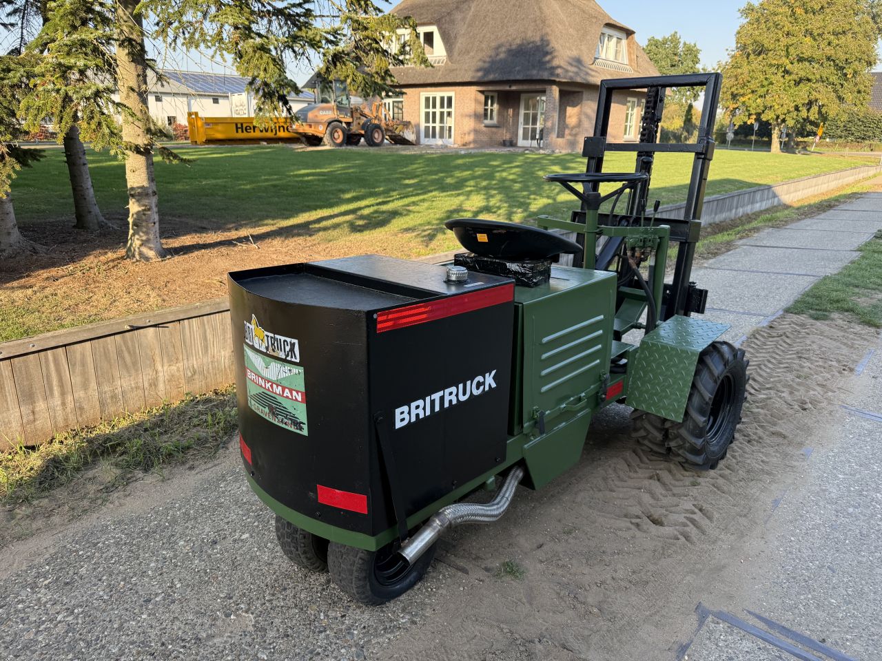 Britruck diesel Ruwterrein heftruck