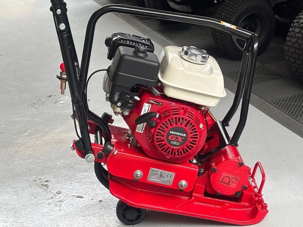 Honda Trilplaat incl. Rubbermat en wielstel trilmachine