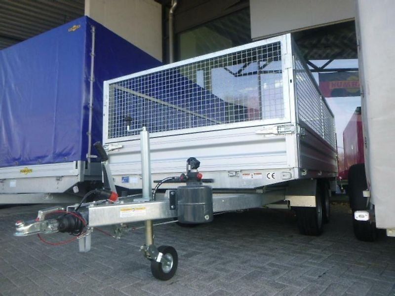 Humbaur HUK 273117 Rückwärtskipper Stahlgitteraufsatz 2,7to