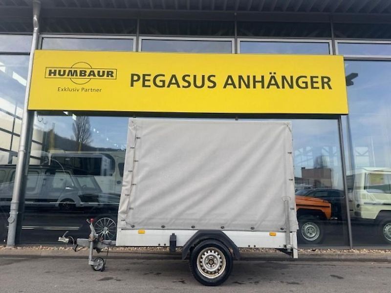 Humbaur HA 75/12 Einachser Kastenanhänger 1,2t Plane und Spriegel