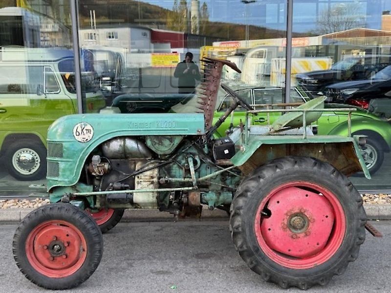 Kramer KL 200 Schlepper Oldtimer Seitenmähbalken