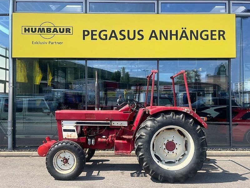 IHC 744 S Schlepper Oldtimer Frontgewicht Heckzapfwelle