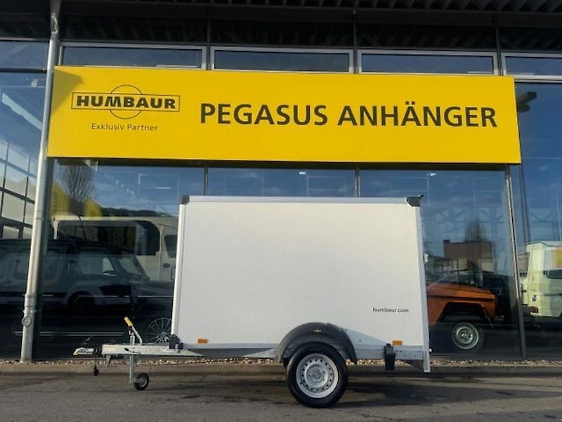 Humbaur HK 132513-15P Kofferanhänger Überfahrwand 1,3t.