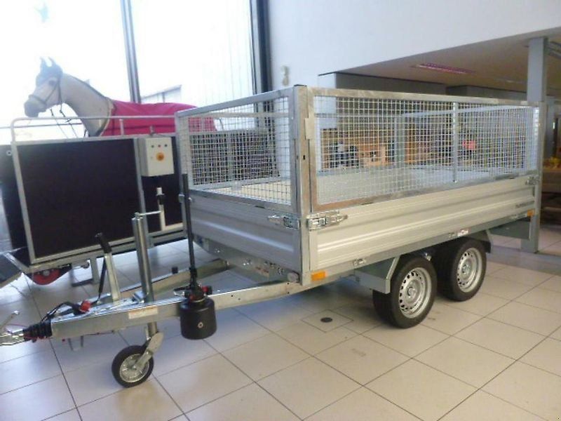 Humbaur HUK 272715 Rückwärtskipper 2,7to Stahlgitterausatz