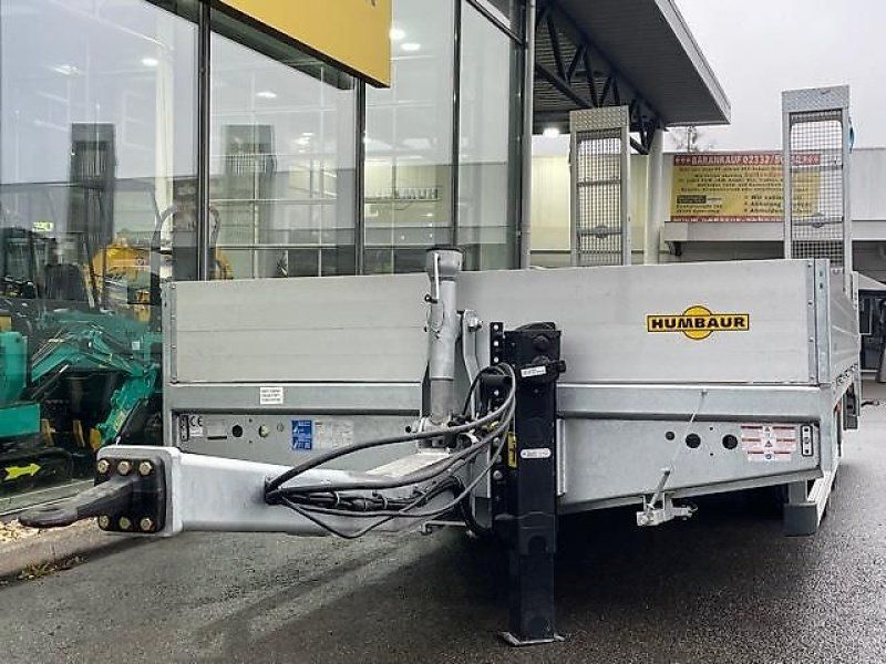 Humbaur HBTZ 136224  Tandem Tieflader Alubordwände