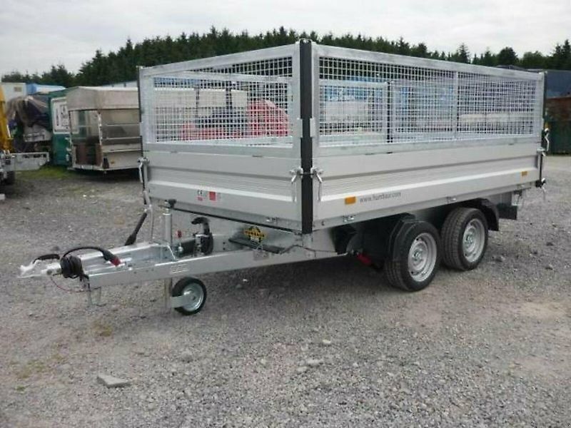 Humbaur HTK 3500.31 Dreiseitenkipper 3,5to Stahlgitteraufsatz