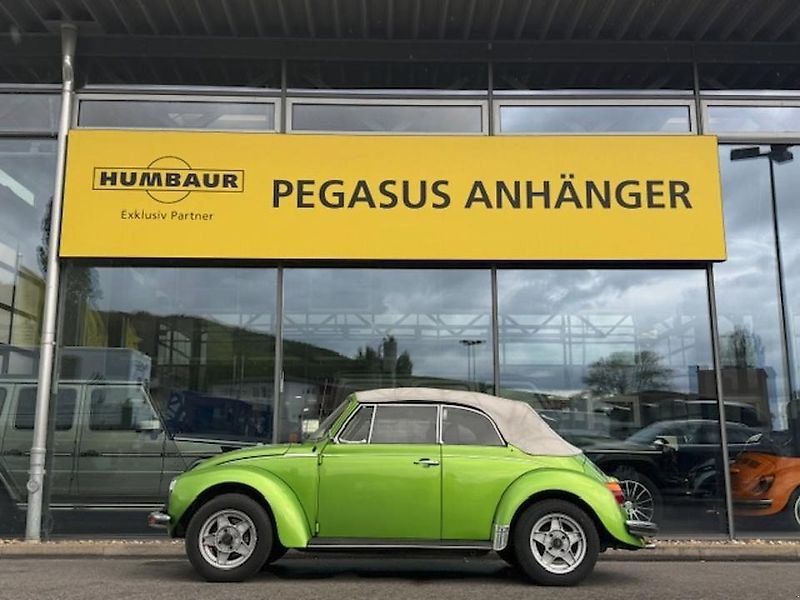 Volkwagen Käfer Cabrio 1303 50 PS Vipergrün TÜV 2. Hand