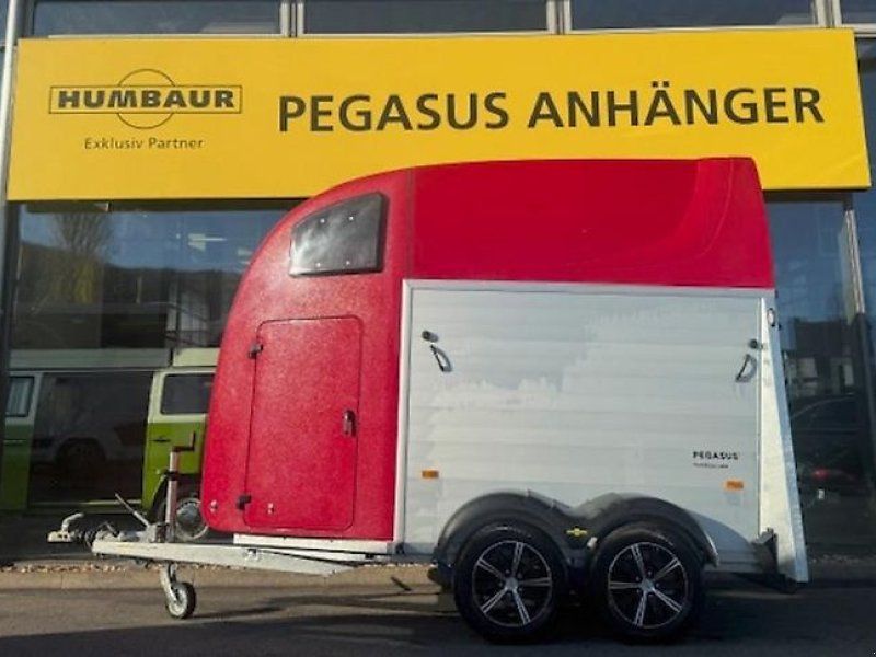 Humbaur Pegasus 2 Pferde  Dreh-Schwenkklappe ALU 2,4t