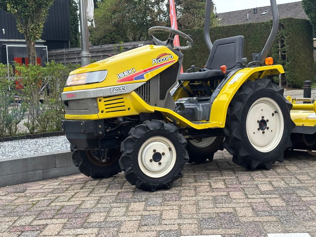 Iseki TC13 Minitractor incl. Freesmachine frees diesel tractortje