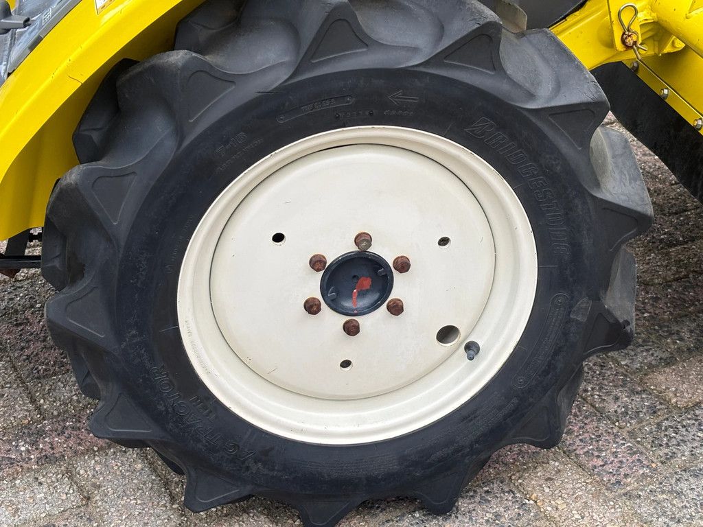 Iseki TC13 Minitractor incl. Freesmachine frees diesel tractortje