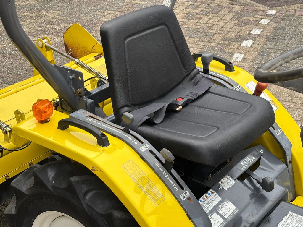 Iseki TC13 Minitractor incl. Freesmachine frees diesel tractortje