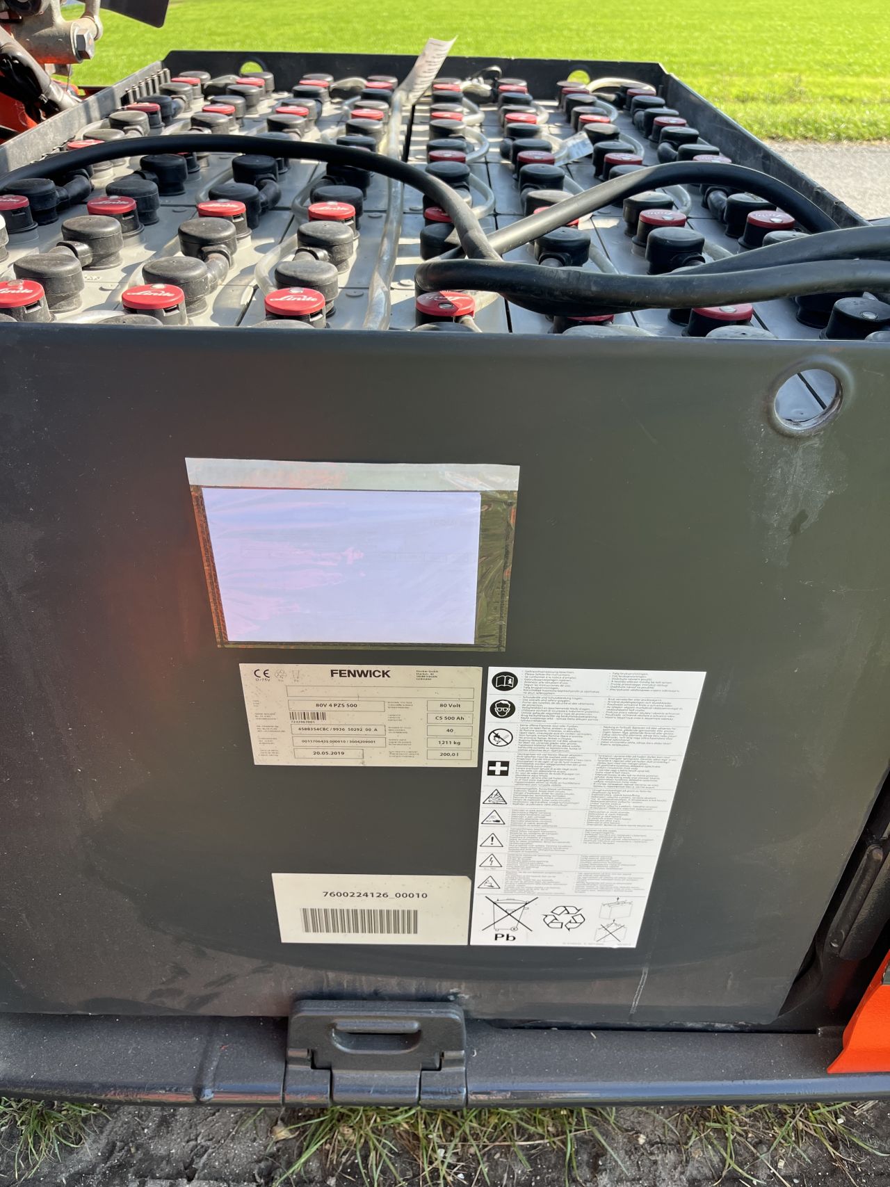 Linde E30-01 elektrische heftruck triplo sideshift 2338 uur!