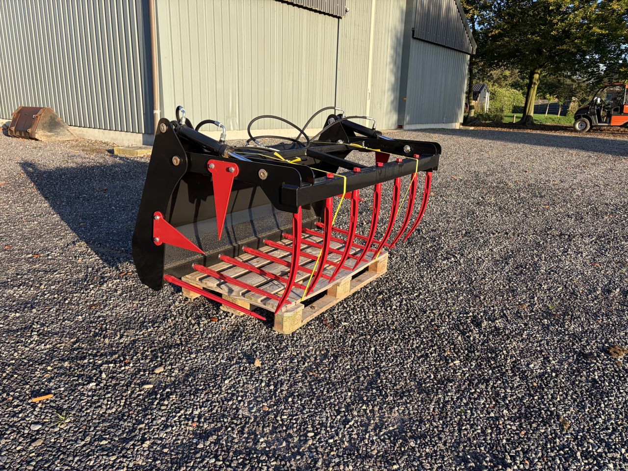 Mestklem nieuw 160 cm euro aansluiting mestvork