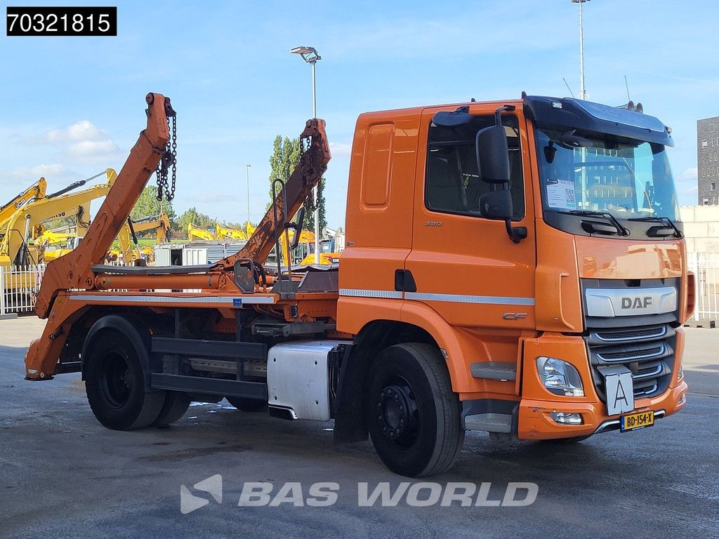 DAF CF 340 4X2 NL-Truck Meiller AK12MTG skiploader Automatic Euro 6