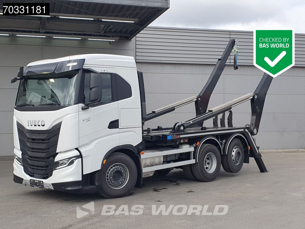 Iveco X-Way 530 6X2 NEW! Hiab FTR18 skiploader Automatic Euro 6