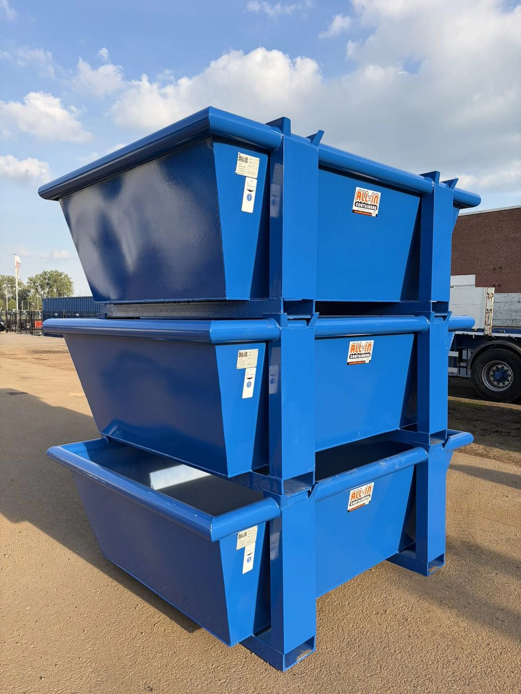 ALL-IN Containers 2,4m3 sorteerbakken