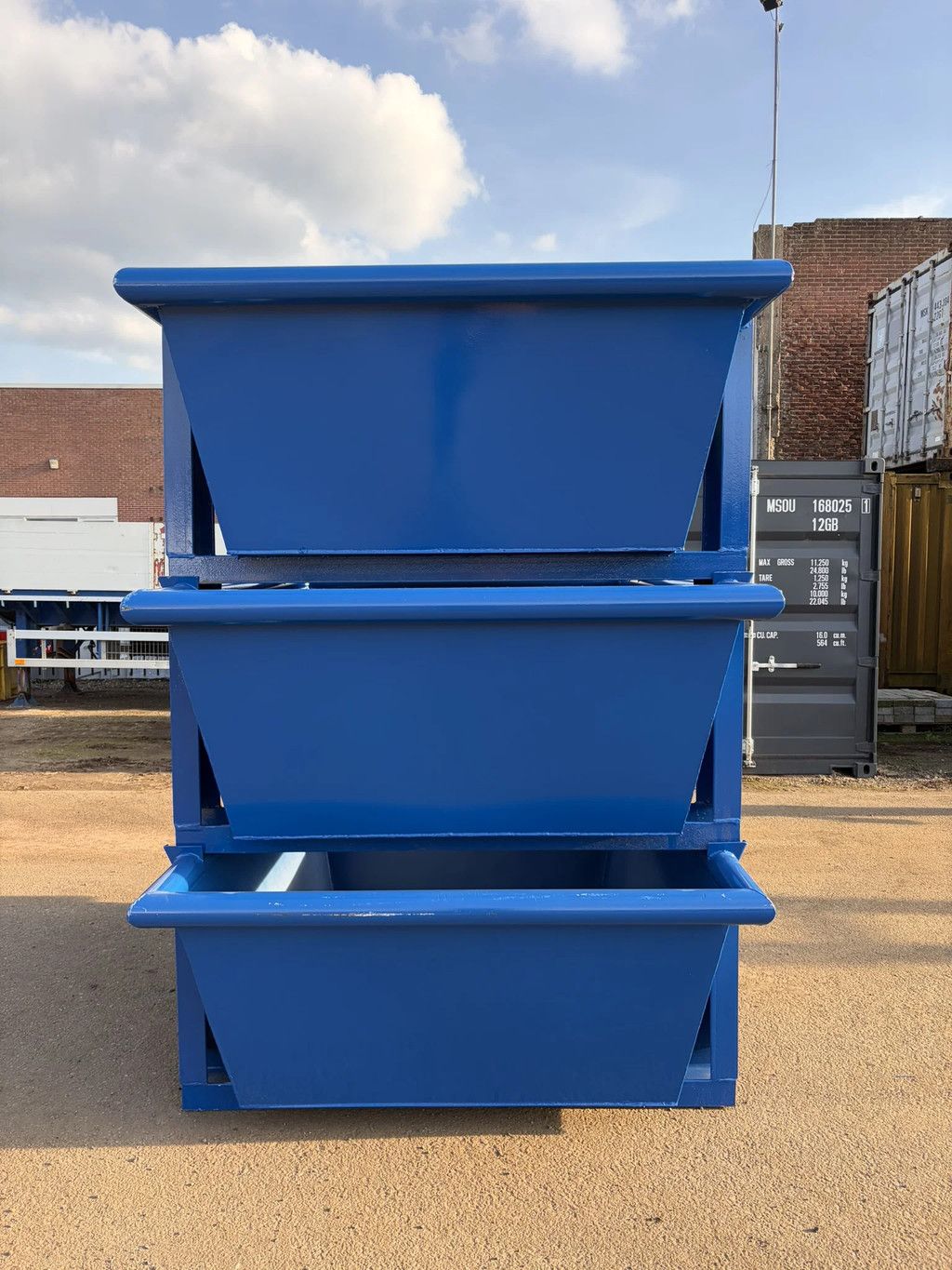 ALL-IN Containers 2,4m3 sorteerbakken