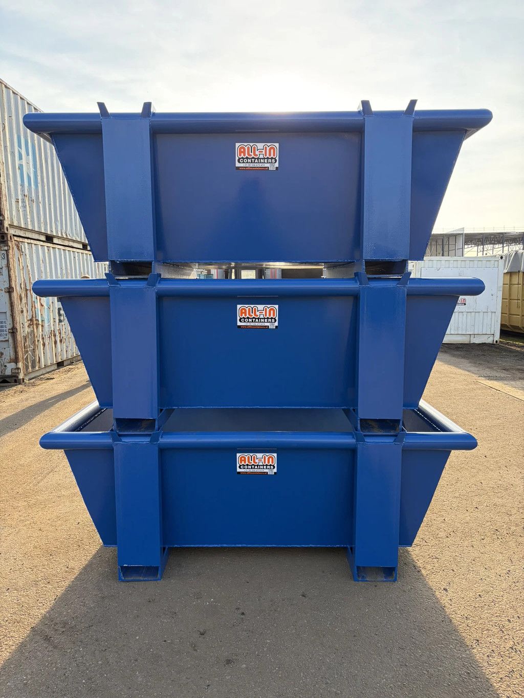 ALL-IN Containers 2,4m3 sorteerbakken