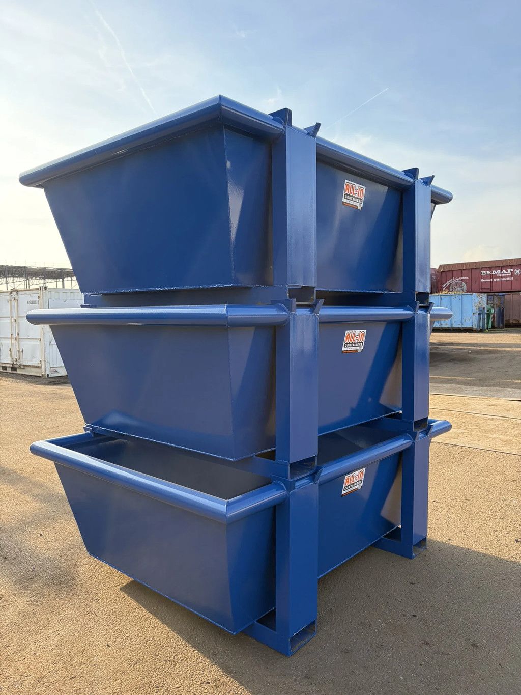 ALL-IN Containers 2,4m3 sorteerbakken