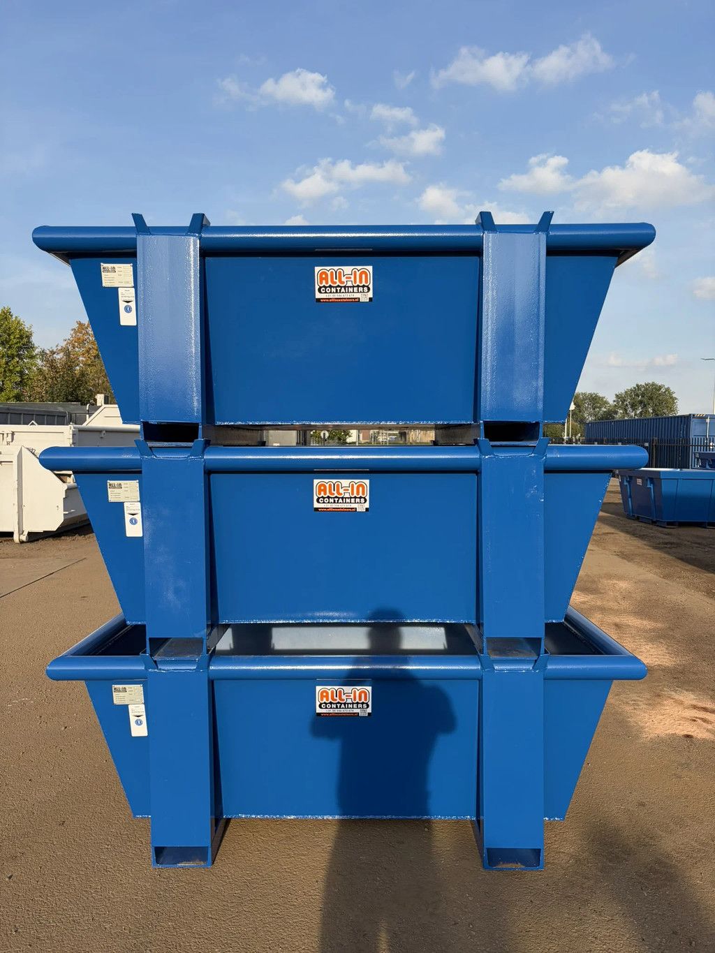 ALL-IN Containers 2,4m3 sorteerbakken