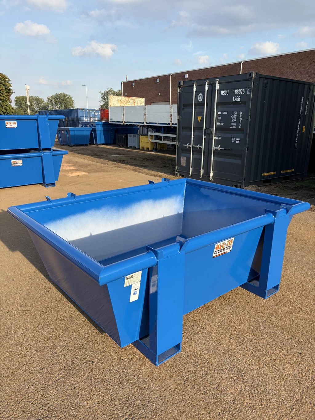 ALL-IN Containers 2,4m3 sorteerbakken