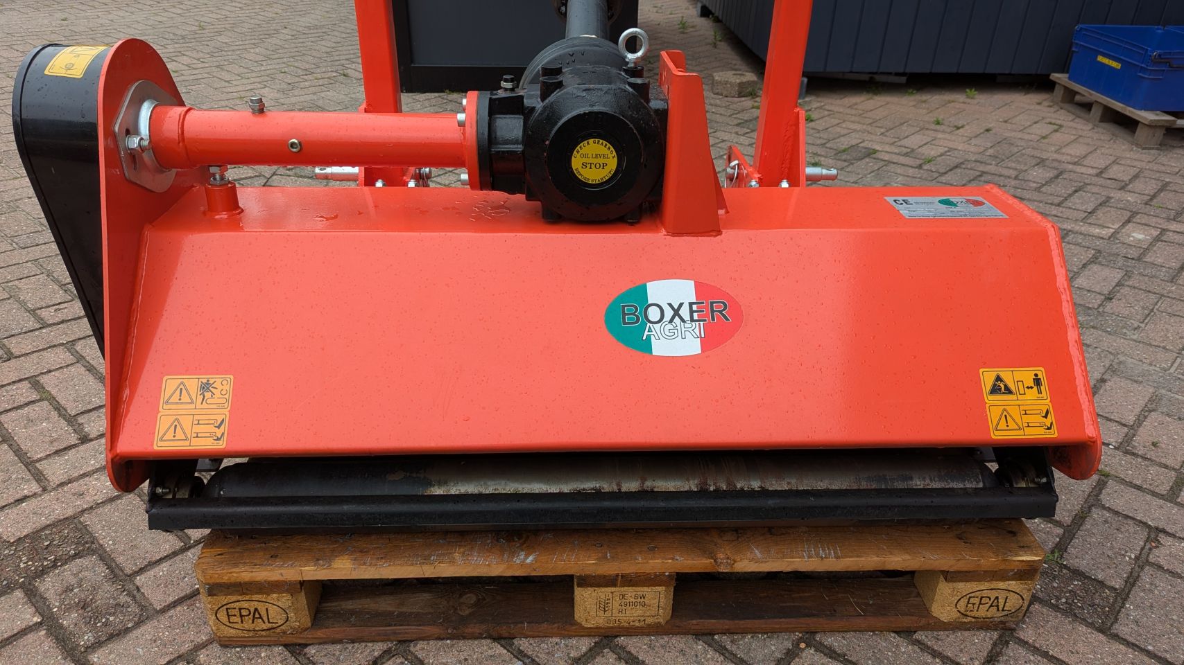Boxer EFGC-125M klepelmaaier – zo goed als nieuw