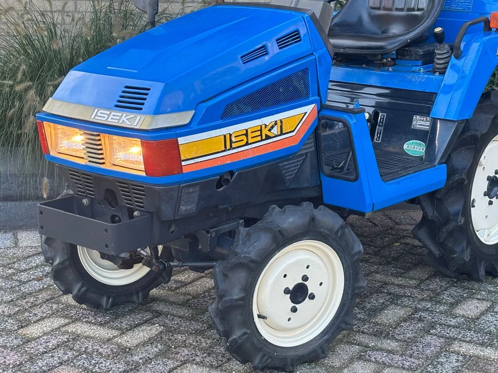 Iseki Landhope 135 gebruikte minitractor 3cil. met frees