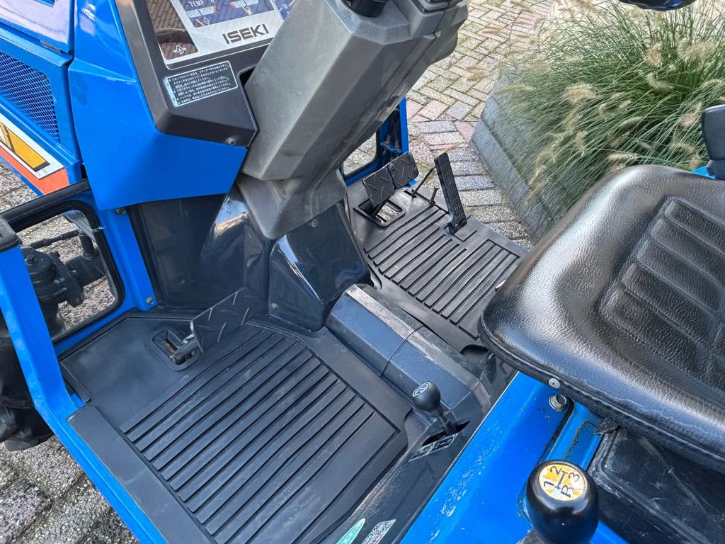 Iseki Landhope 135 gebruikte minitractor 3cil. met frees