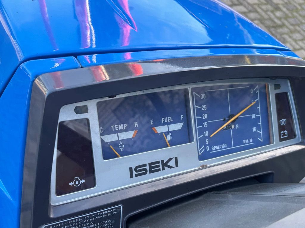 Iseki Landhope 135 gebruikte minitractor 3cil. met frees