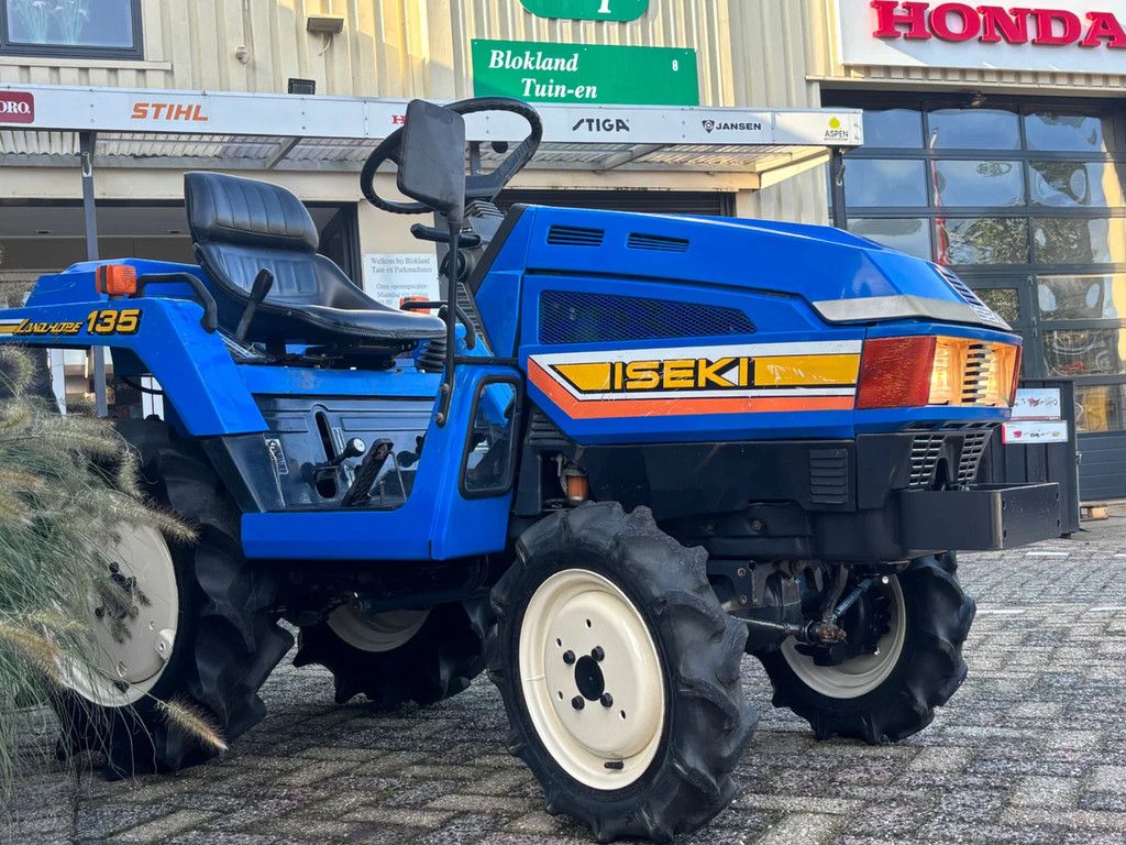 Iseki Landhope 135 gebruikte minitractor 3cil. met frees
