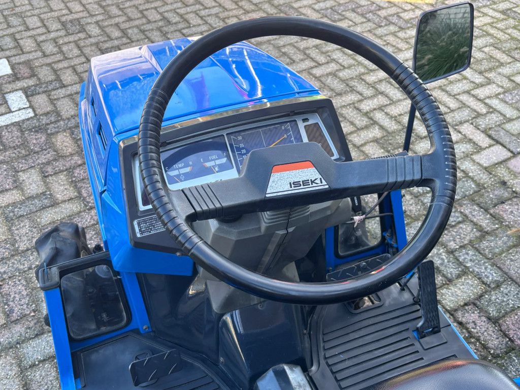 Iseki Landhope 135 gebruikte minitractor 3cil. met frees