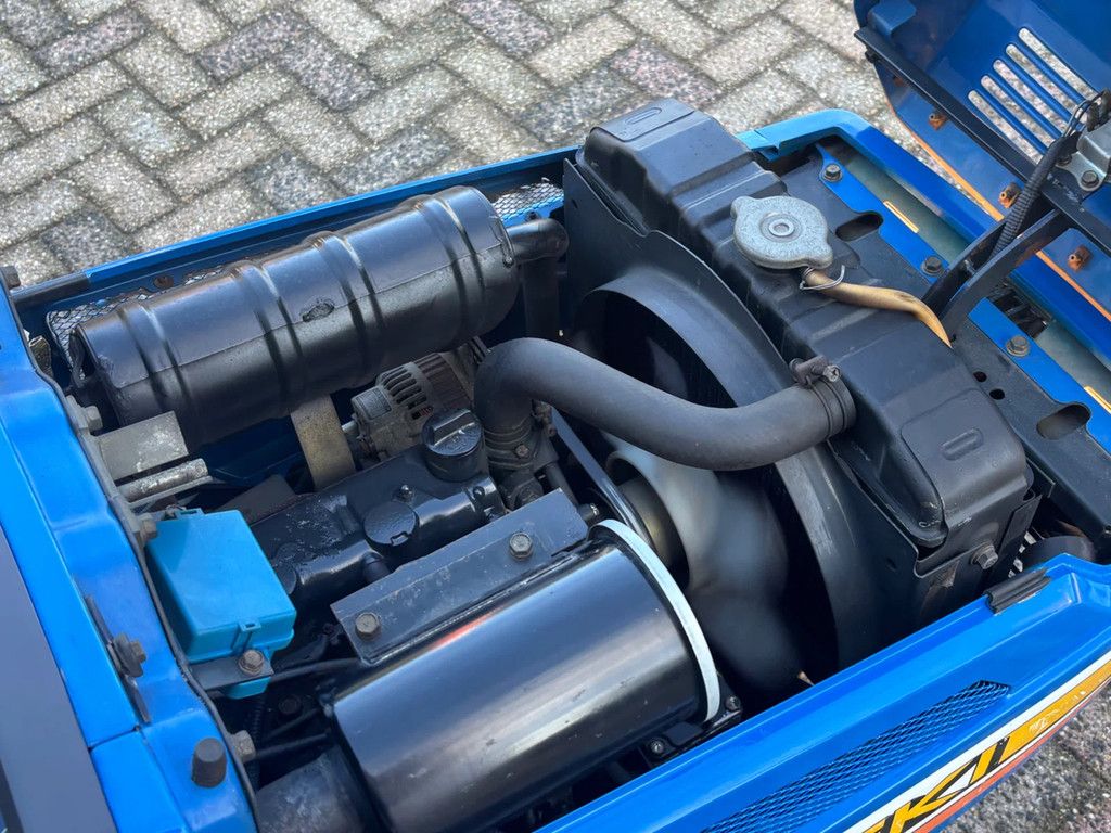 Iseki Landhope 135 gebruikte minitractor 3cil. met frees