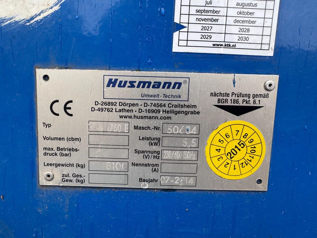 Husmann GT-M1750 GT-M1750
