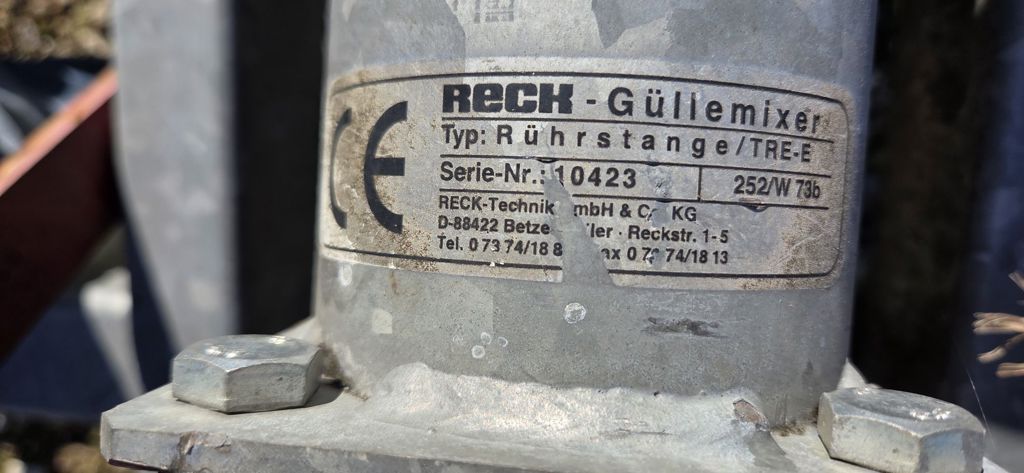 Reck TRE-E Mestmixer